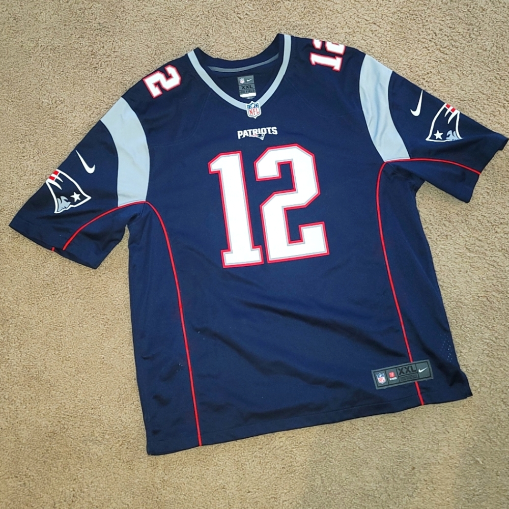 Tom Brady Authentic Nike On Field Jersey (Home)